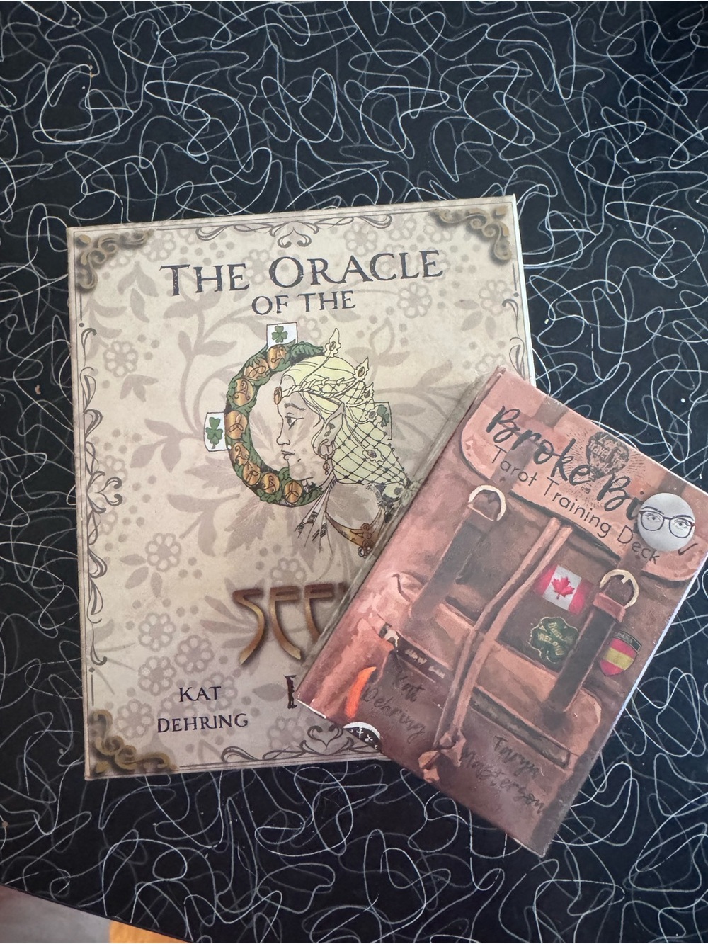The Oracle of the Seelie and Unseelie Fairies and Broke B Training Tarot Deck